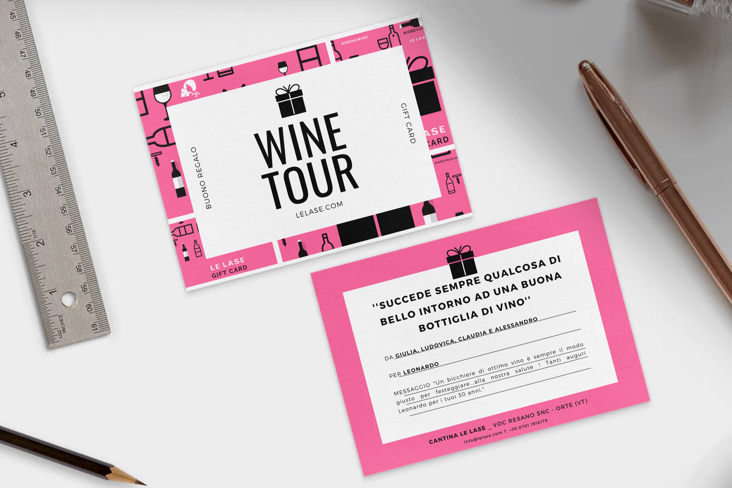 VOUCHER REGALO WINE TOUR & TASTING